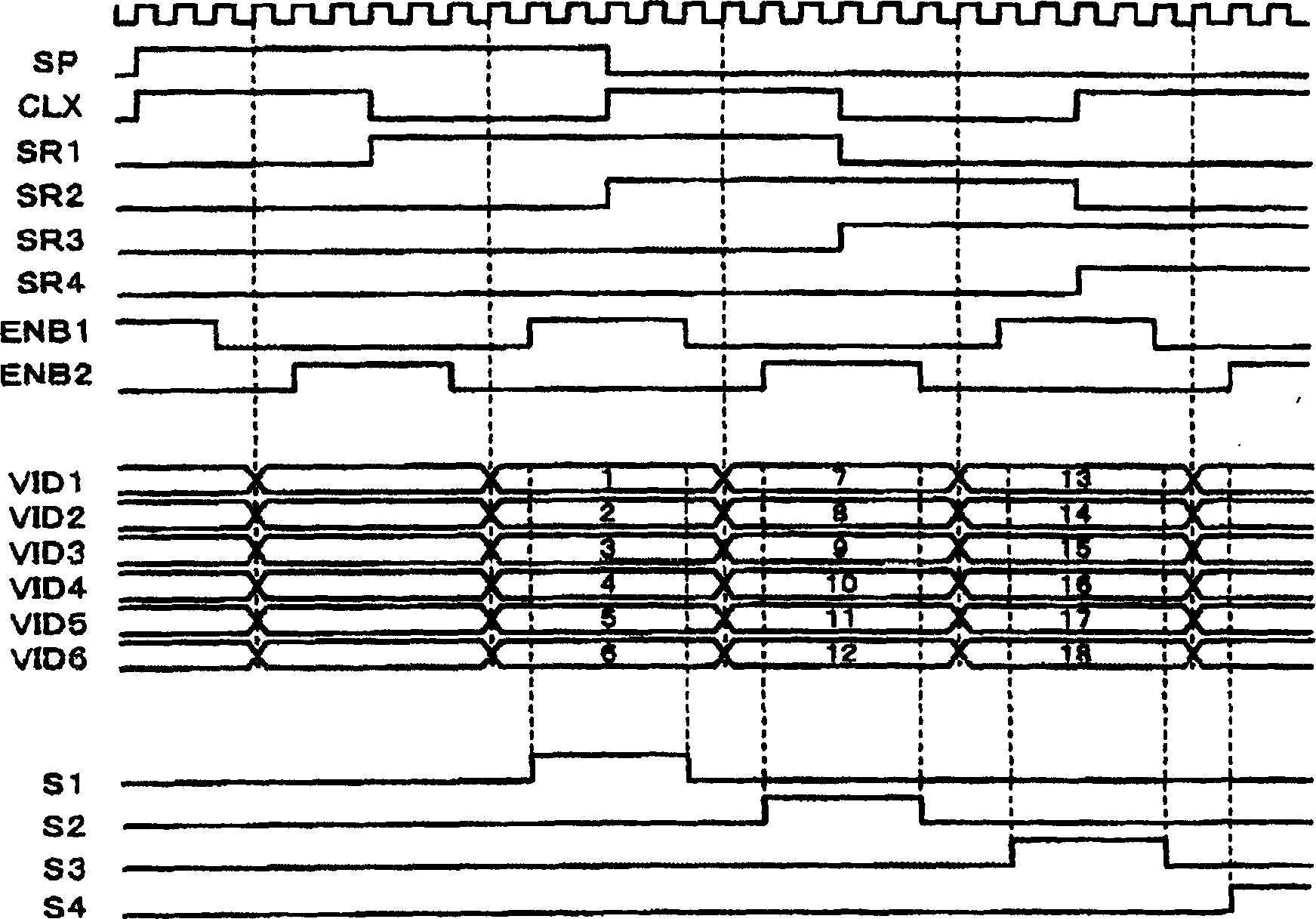 Electro-optical panel driving circuit, electro-optical device provided with electro-optical panel and driving circuit, and electronic apparatus provided with electro-optical device