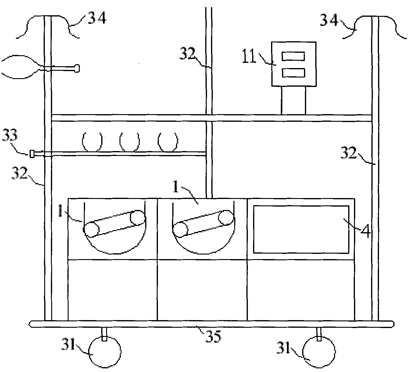 Autologous blood recovery and concentration temperature variable filtration system