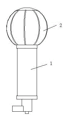 Bodybuilding handle for exercising hand