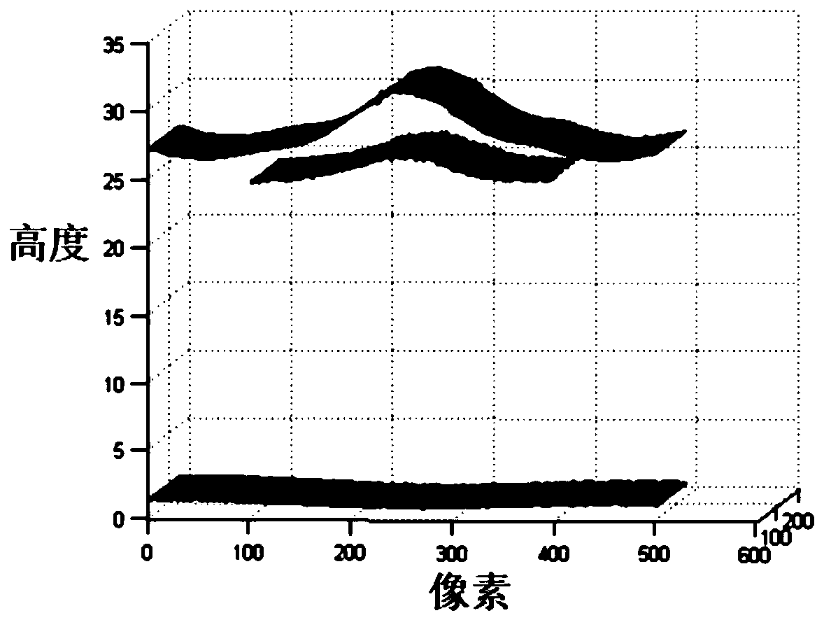 Structured illumination microscopic measurement method for detection of multi-layer complex micro-nano structures