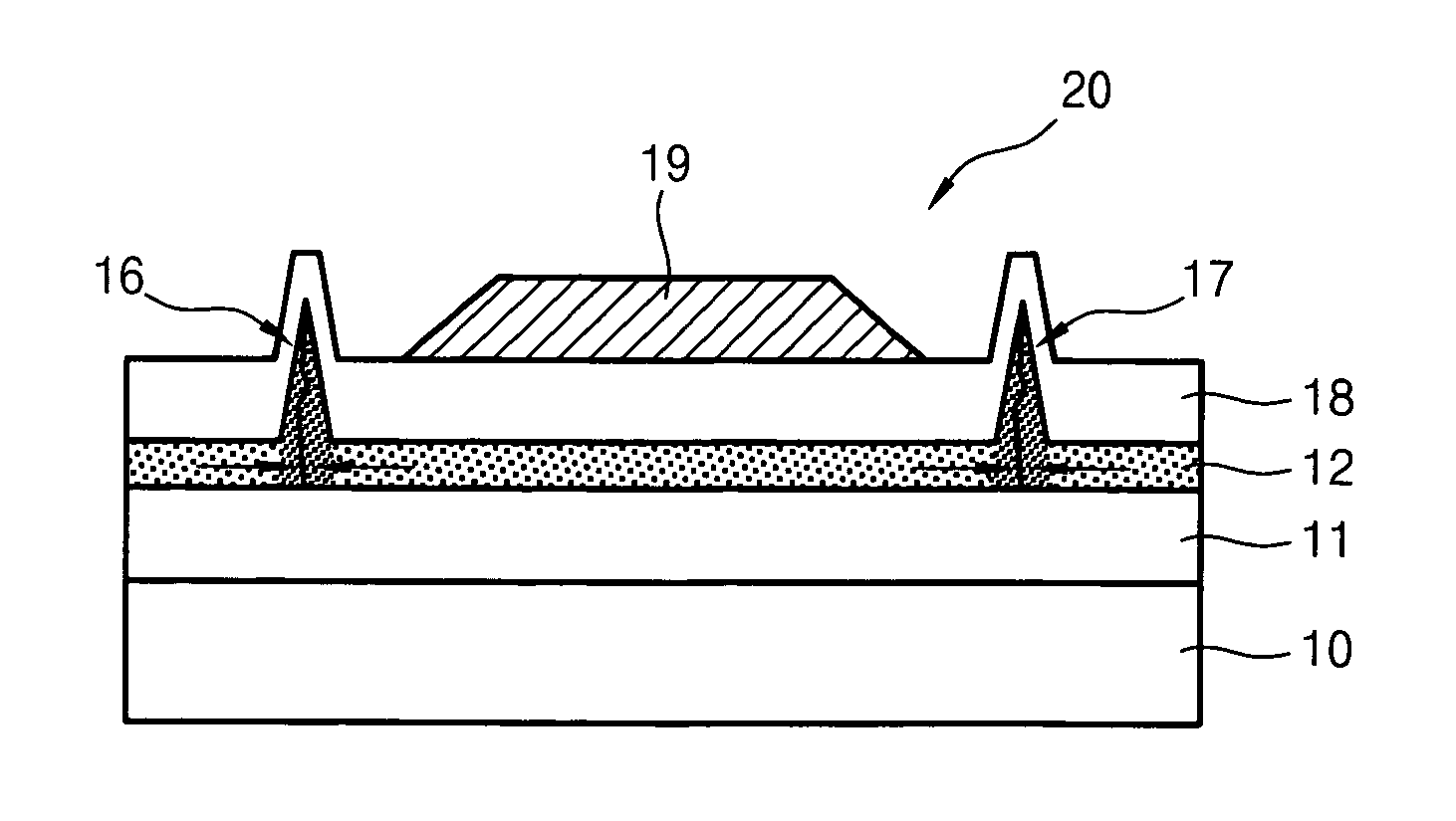 Method for forming polycrystalline silicon thin film transistor