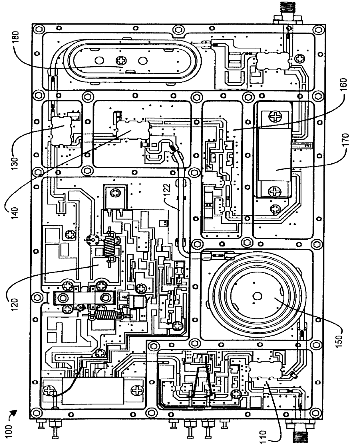 Feedforward amplifier manufacturing module