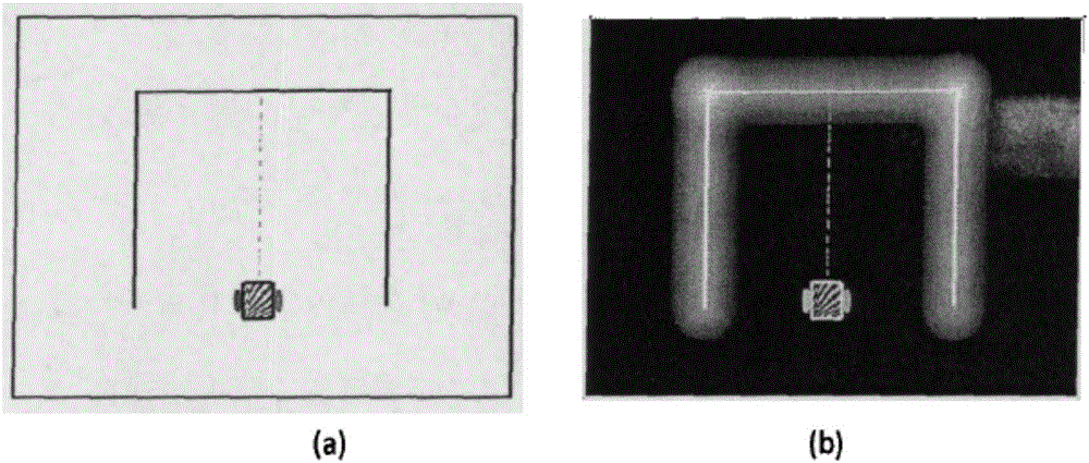 A trackless positioning and navigation method and device