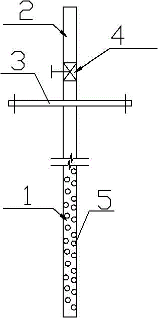 Decompression type blocking method for foundation pit dewatering well