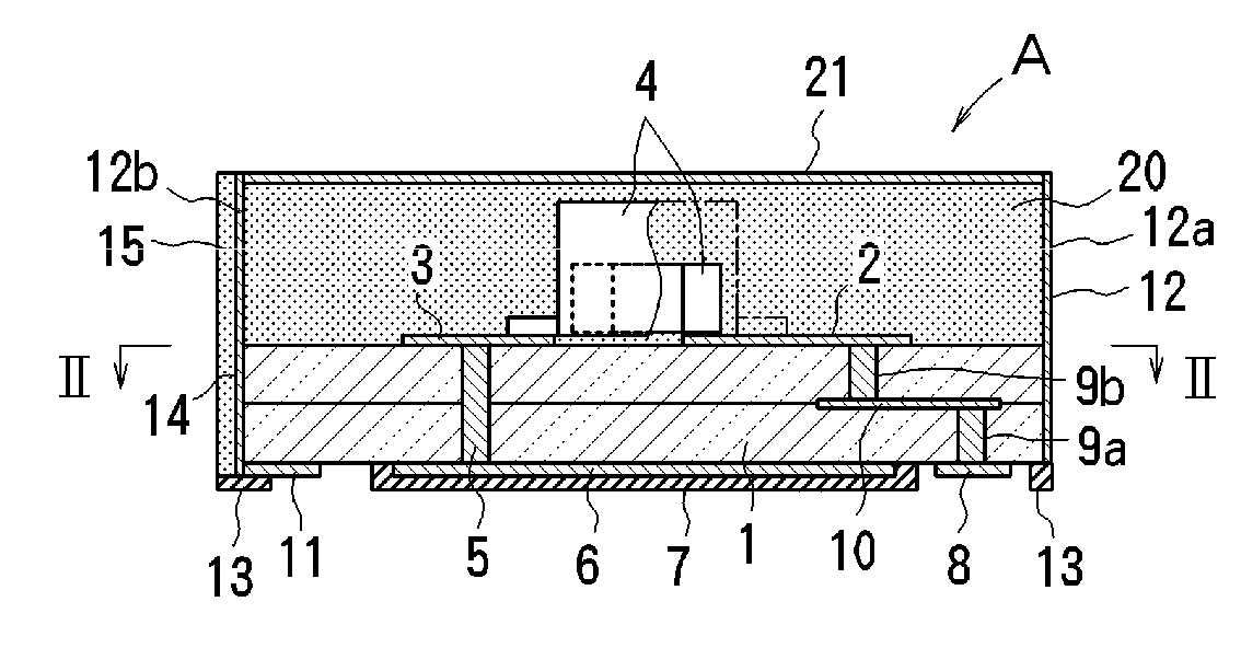 Method for manufacturing circuit modules and circuit module