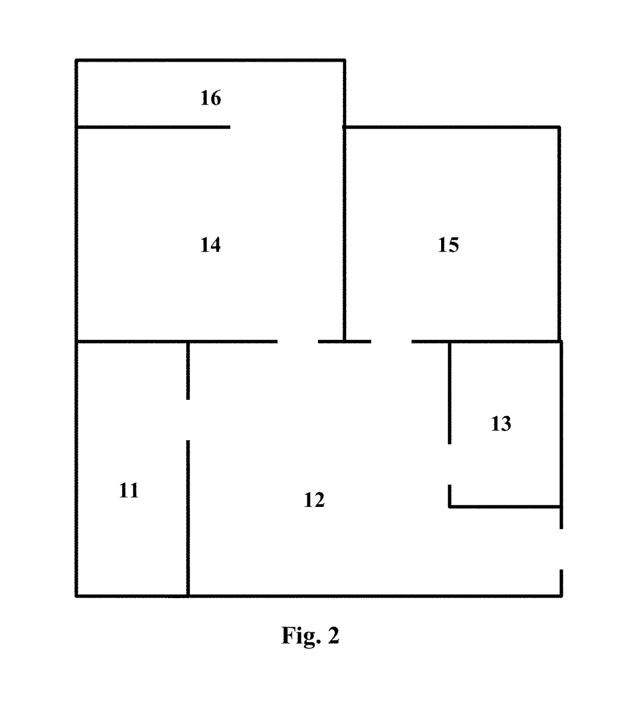 Indoor wireless communication network and internet of things system