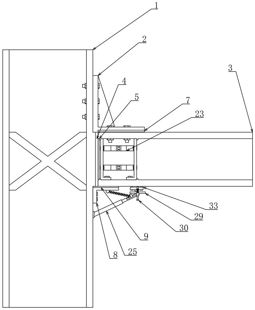 CSIPs-steel composite structure energy consumption type anti-seismic joint