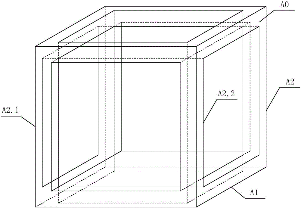 Three-dimensional physical model test method