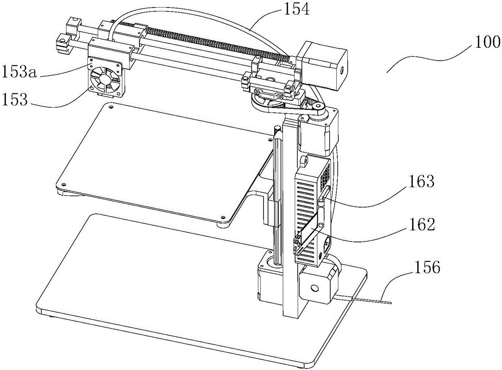 Portable 3D printer