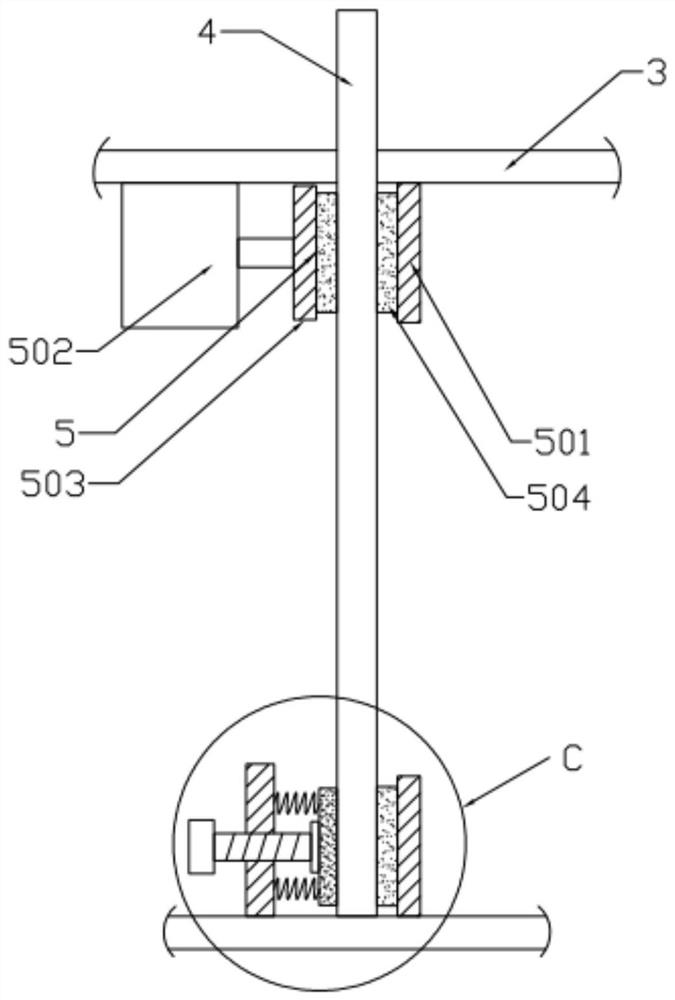 A kind of rubber plastic strip tensile capacity detection device