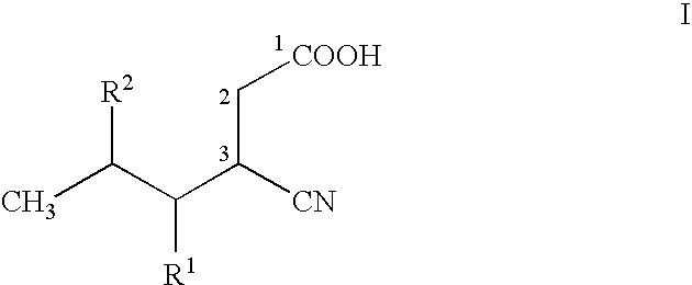 Stereoselective bioconversion of aliphatic dinitriles into cyano carboxylic acids