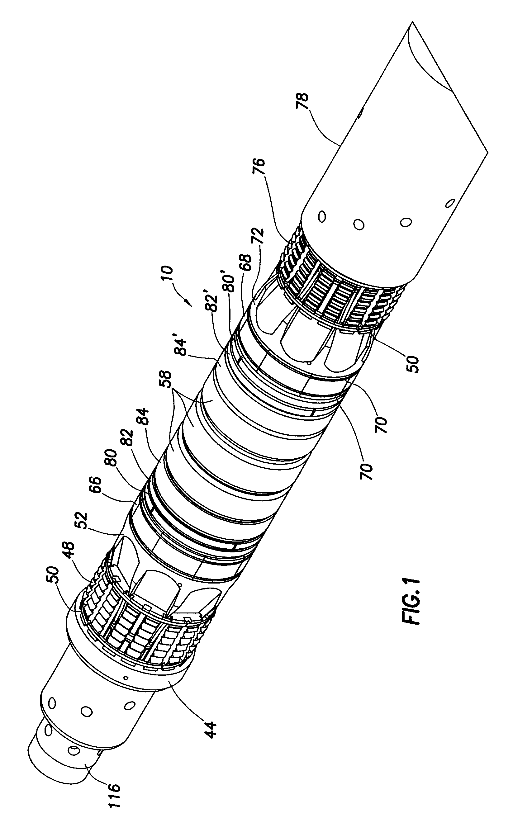 Packer element retaining system