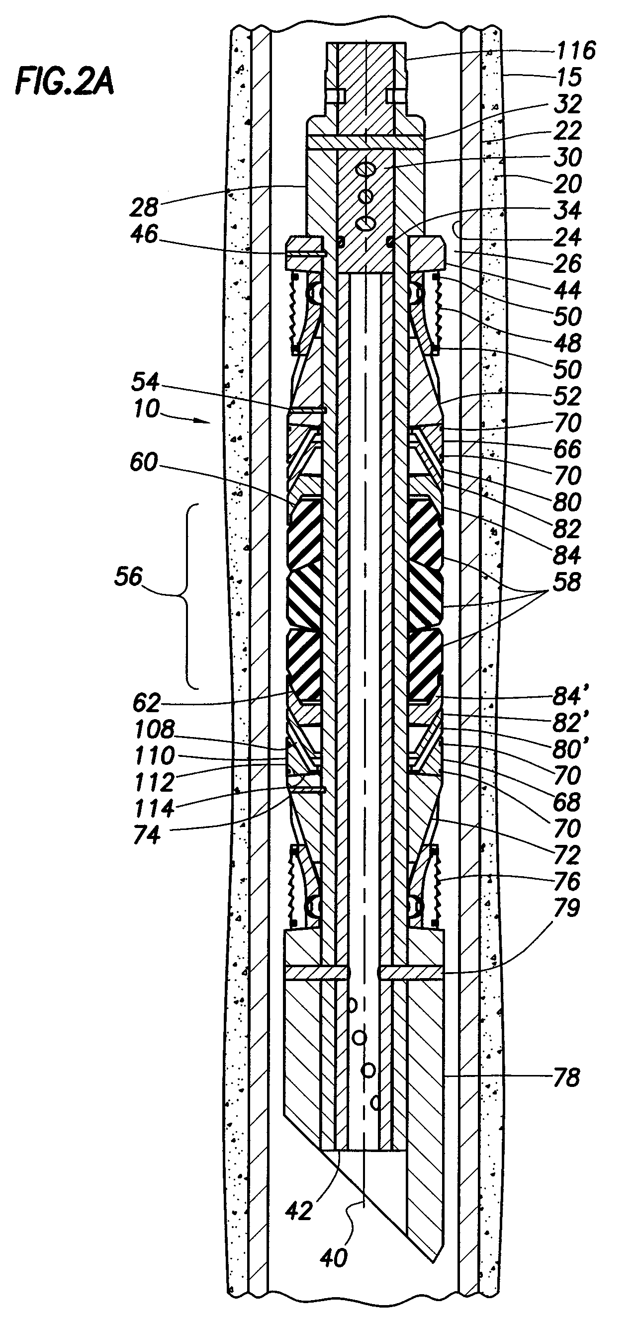 Packer element retaining system