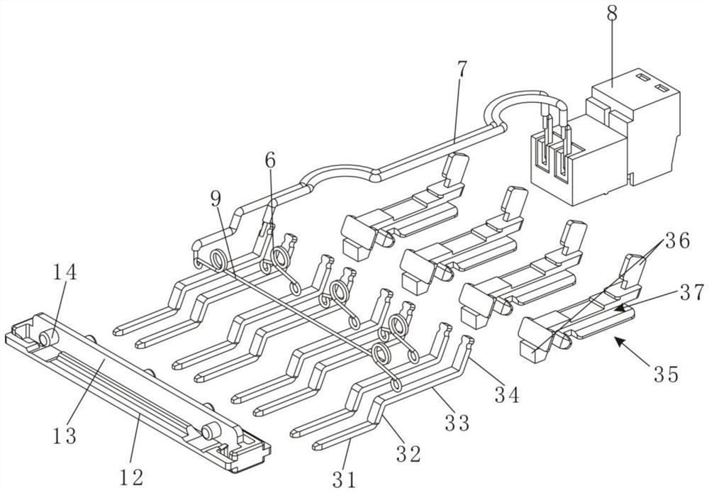 Remote signaling series structure suitable for multiple modes