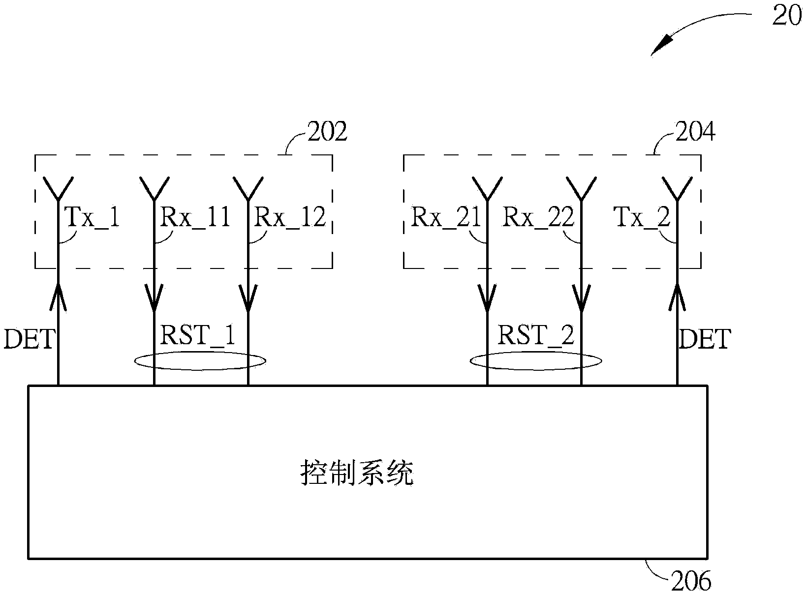 Radar apparatus for vehicle radar system