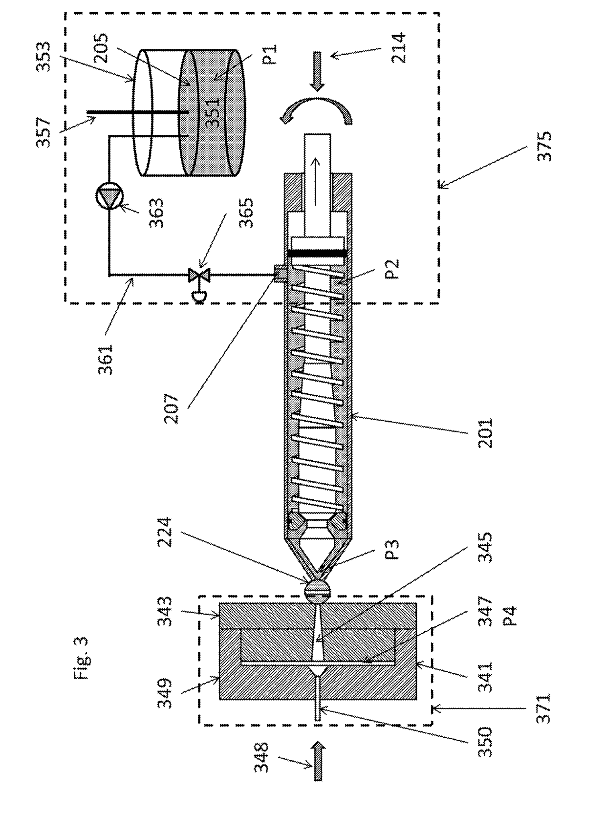 Apparatus and method for the production of expanded foam embryos