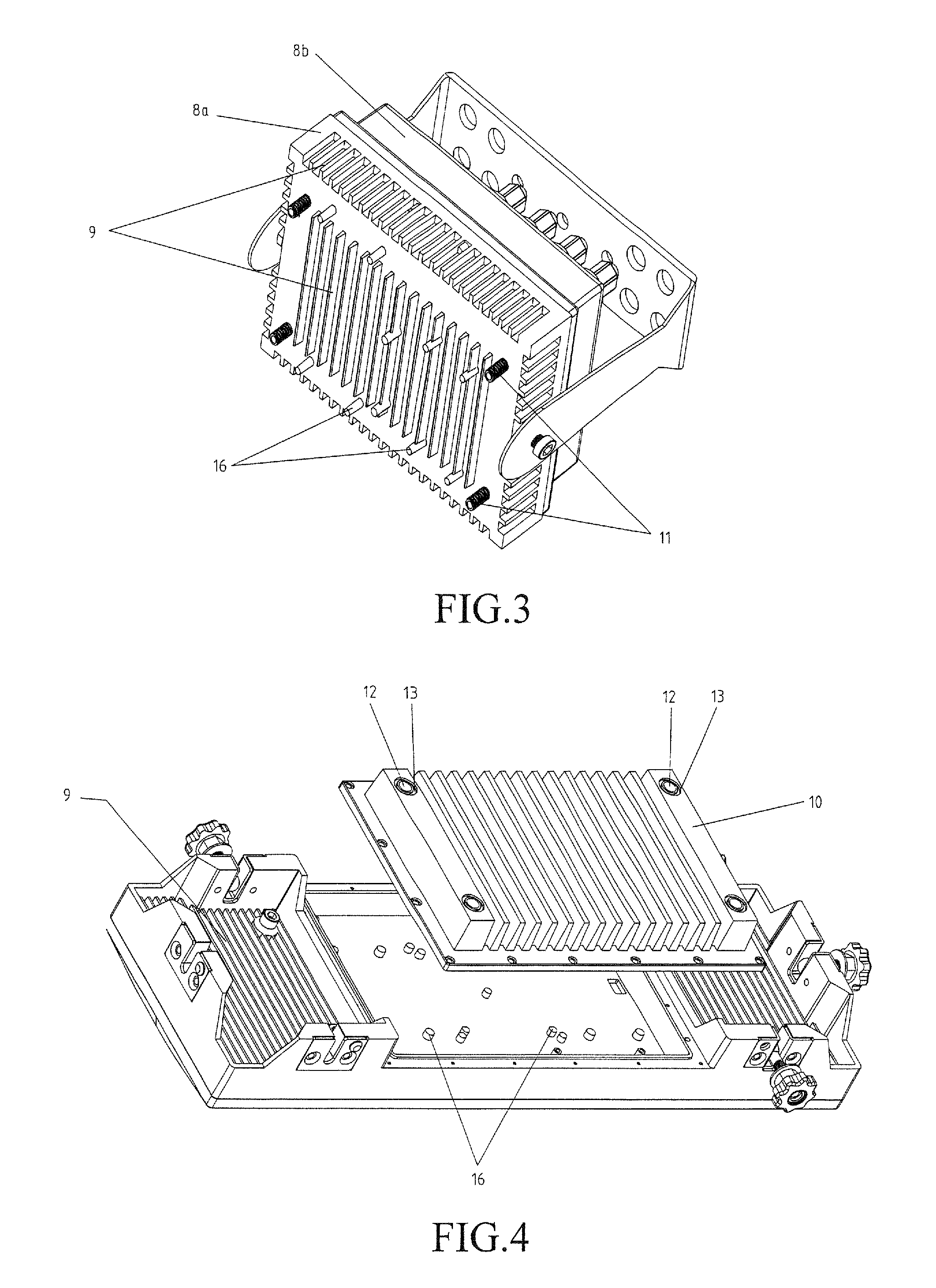 Divided LED lamp