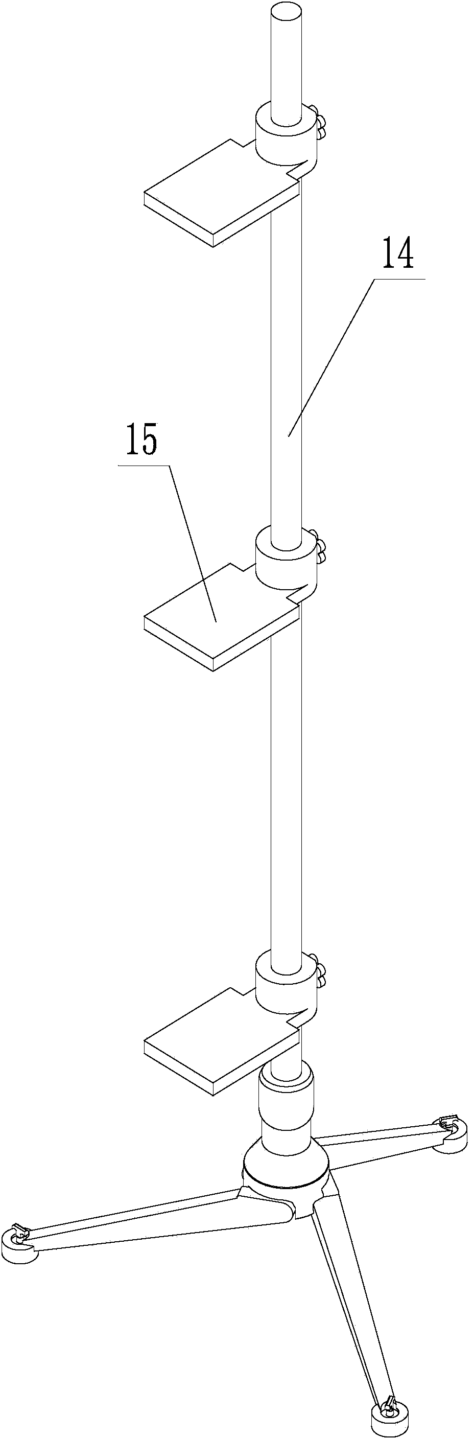 Underground dust collection device