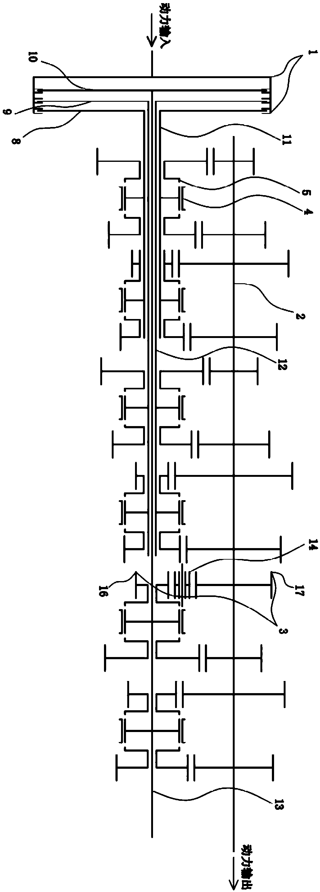 Three-clutch automatic speed changer