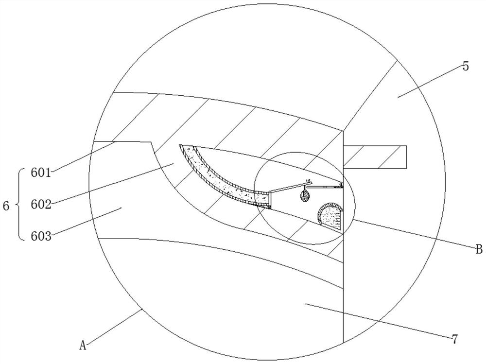 Freight unmanned aerial vehicle with obstacle avoidance mechanism