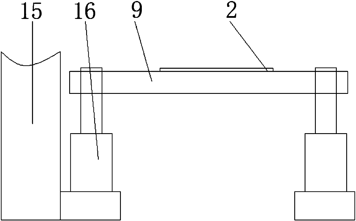 Cleaning and tension complement device for coiling aluminum foils