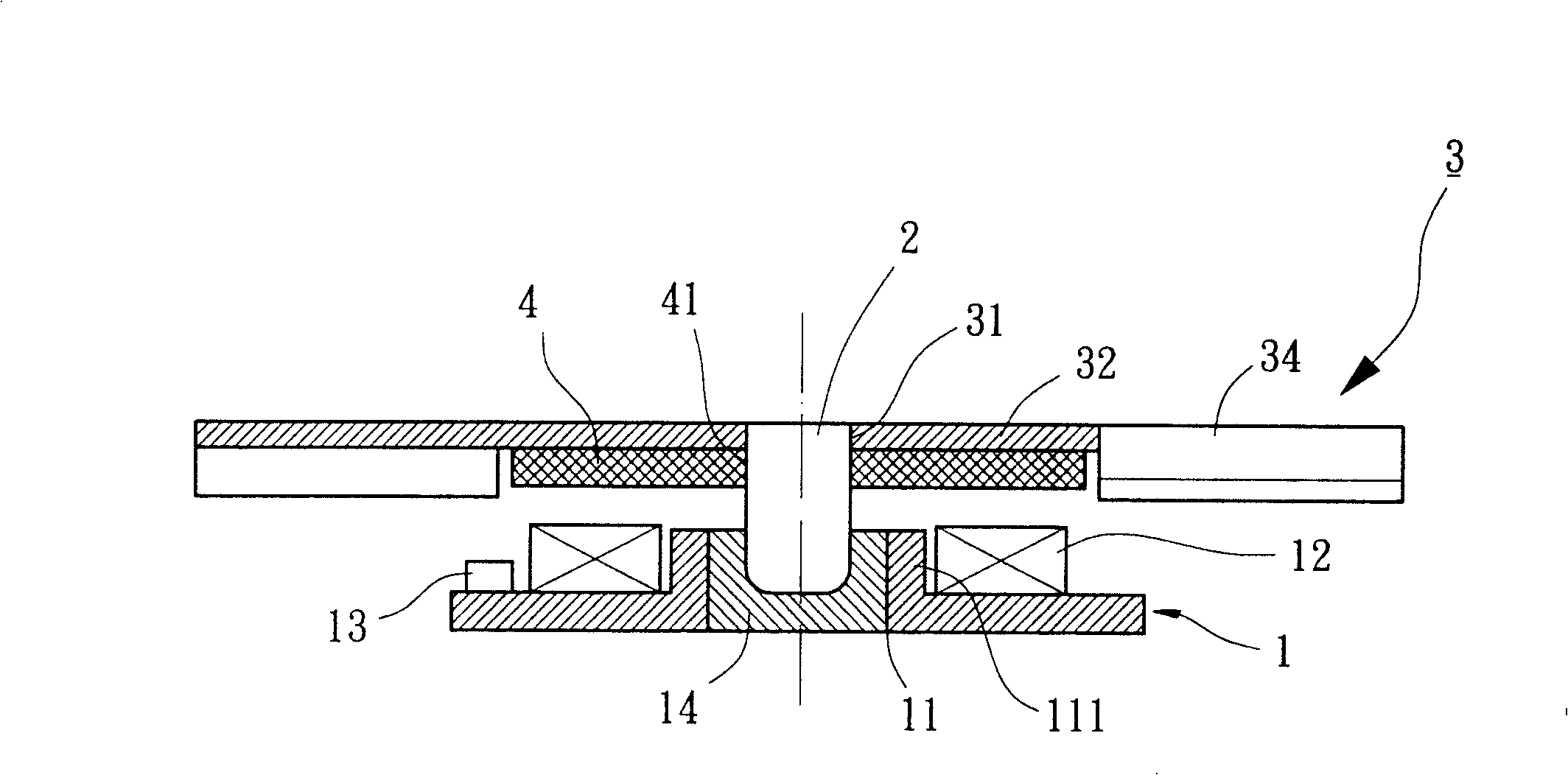 Thin type fan