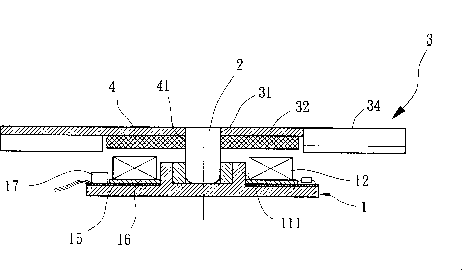 Thin type fan