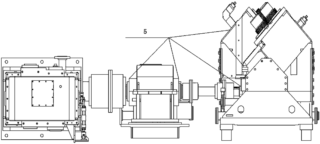 Online monitoring and combined protection system for reducing and sizing mill