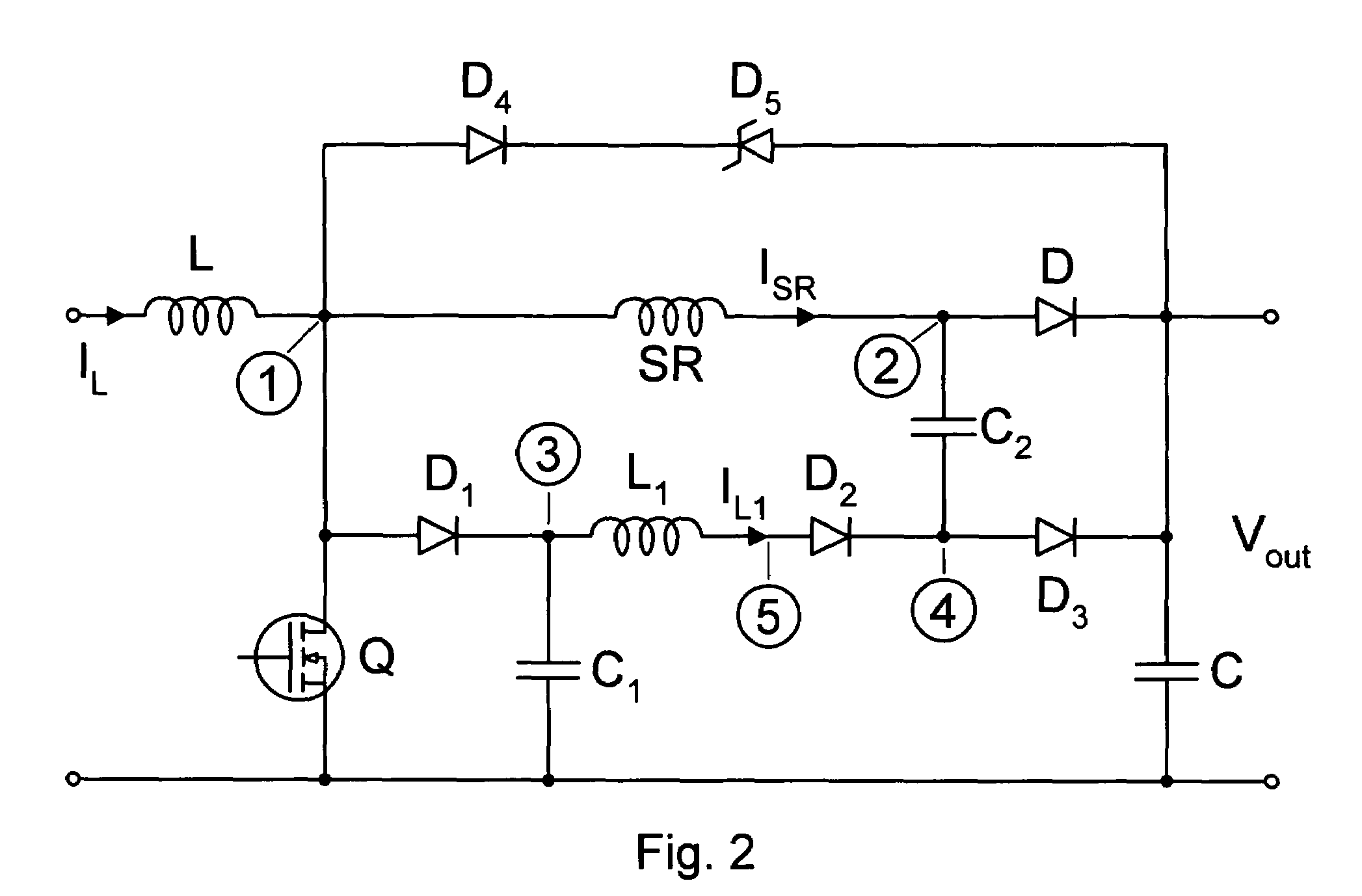 Non dissipative snubber circuit with saturable reactor