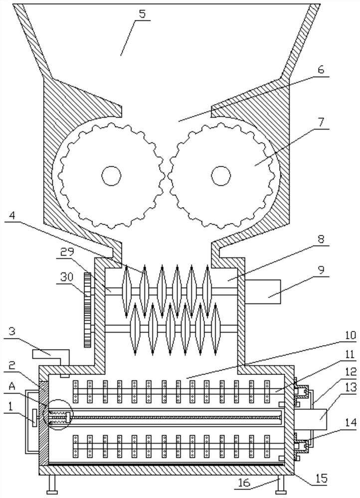 Efficient and environment-friendly electronic waste recycling device