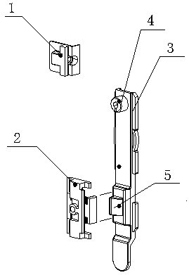 Transmission device with automatic locking function