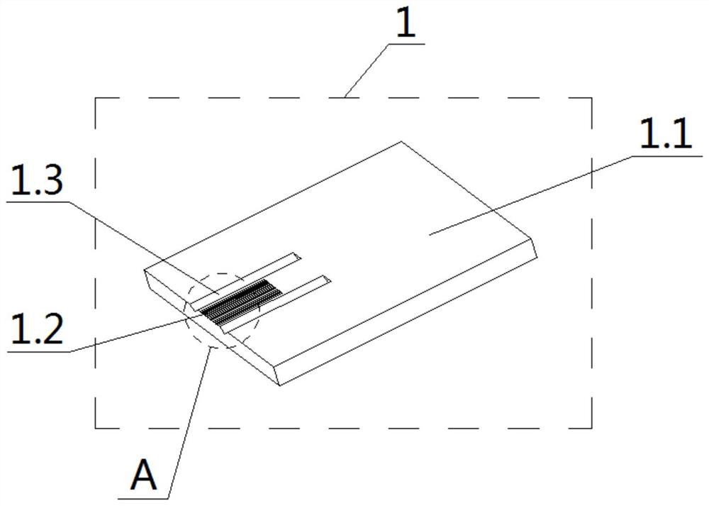 Waveguide optical fiber alignment coupling transmission structure and production process