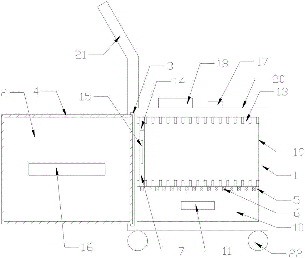 Medical image film storage device