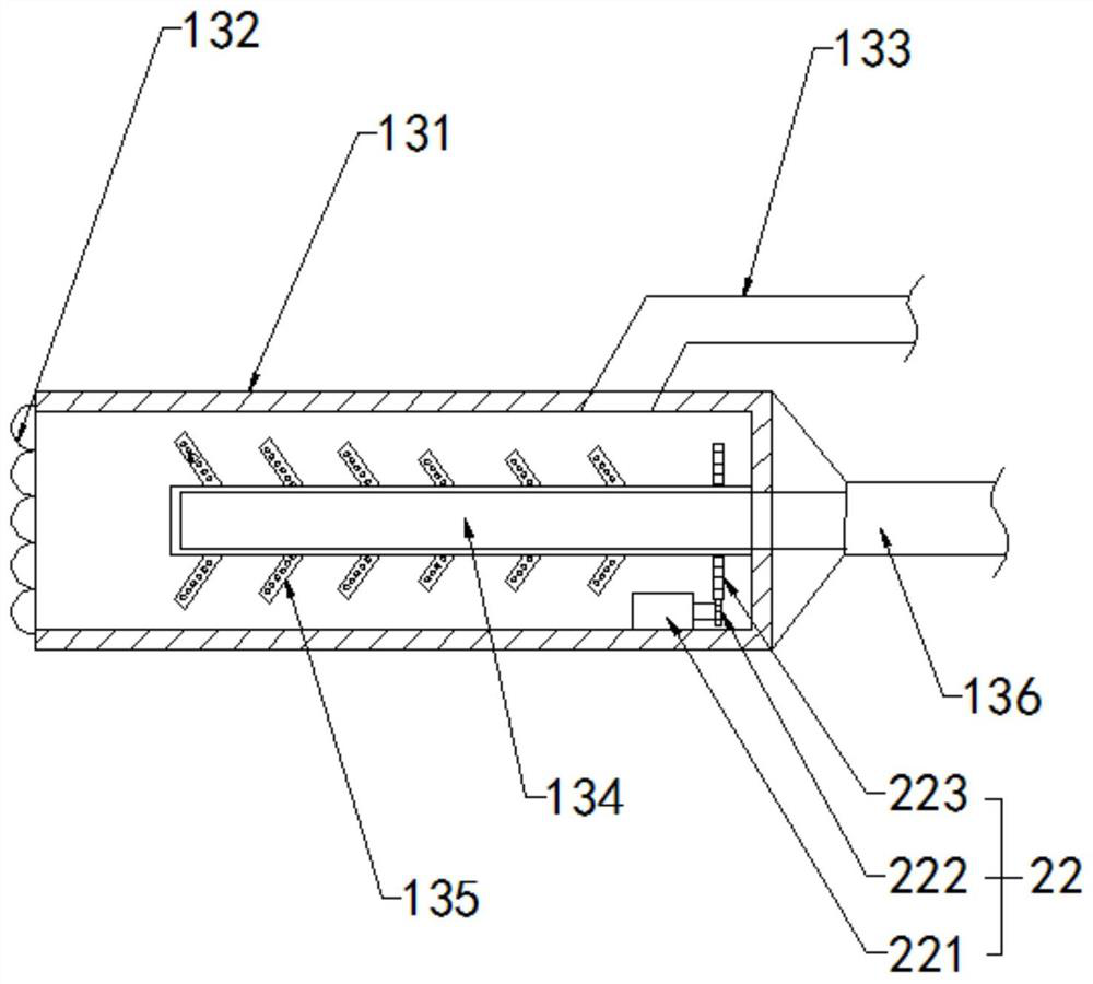 Fruit core crisp production device and preparation process thereof