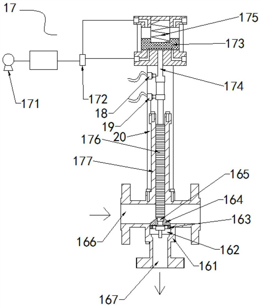 Fruit core crisp production device and preparation process thereof