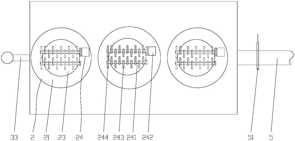 Garbage conveying device