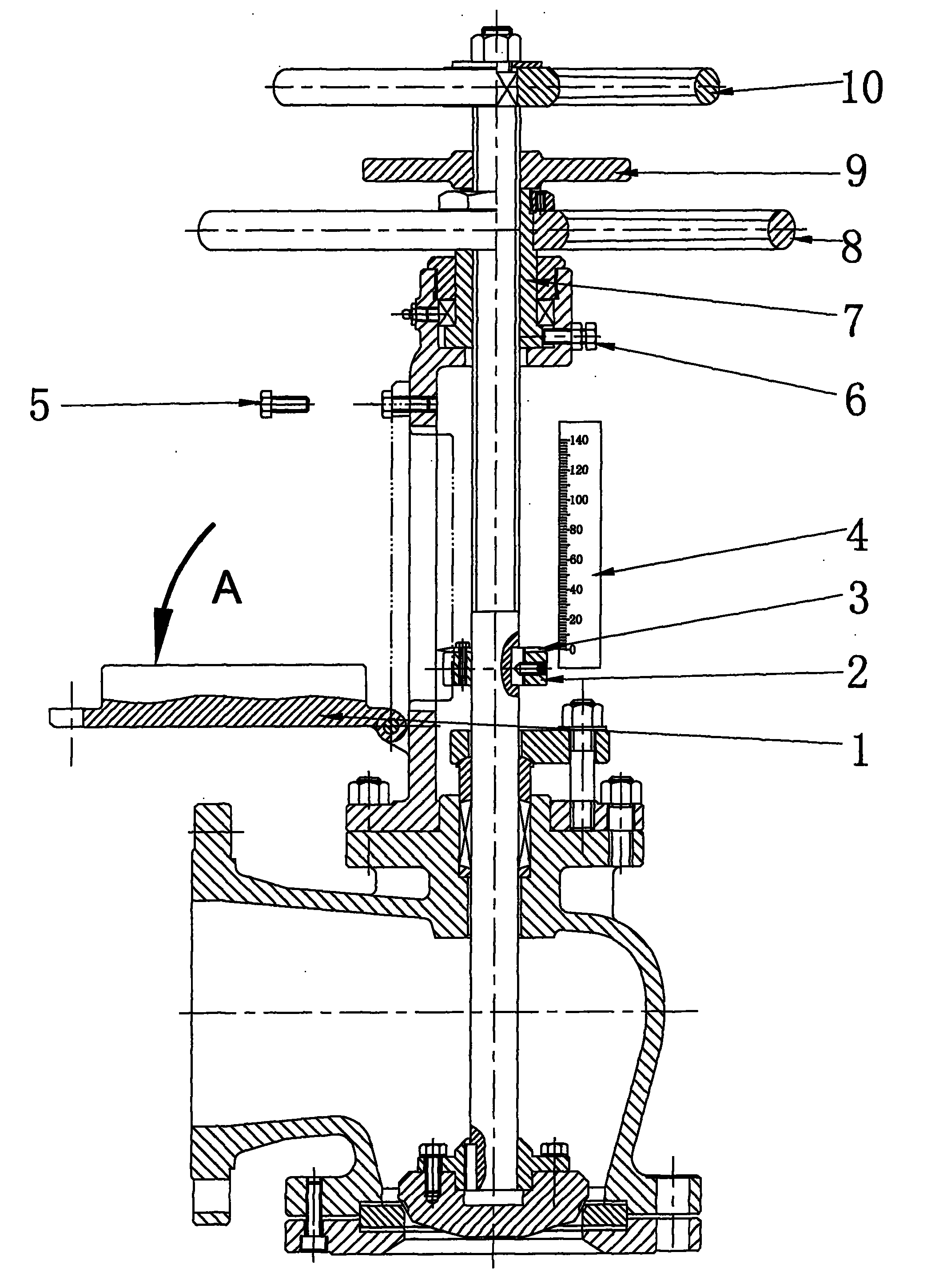 Sealing surface free-grinding repairing method of slurry valve