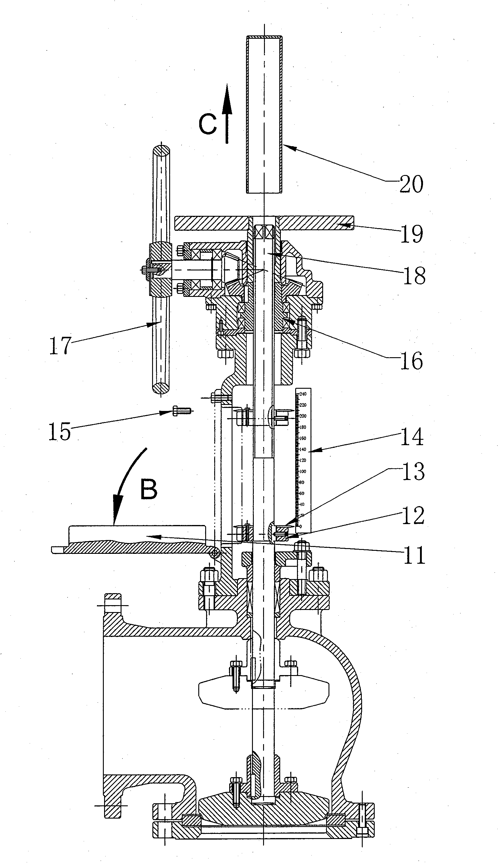 Sealing surface free-grinding repairing method of slurry valve