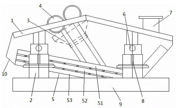 Vibrating-dewatering screen