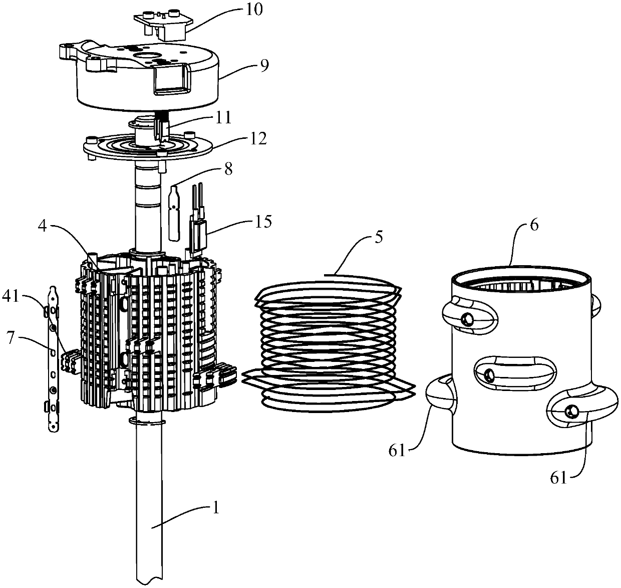 Heating unit and forming process thereof