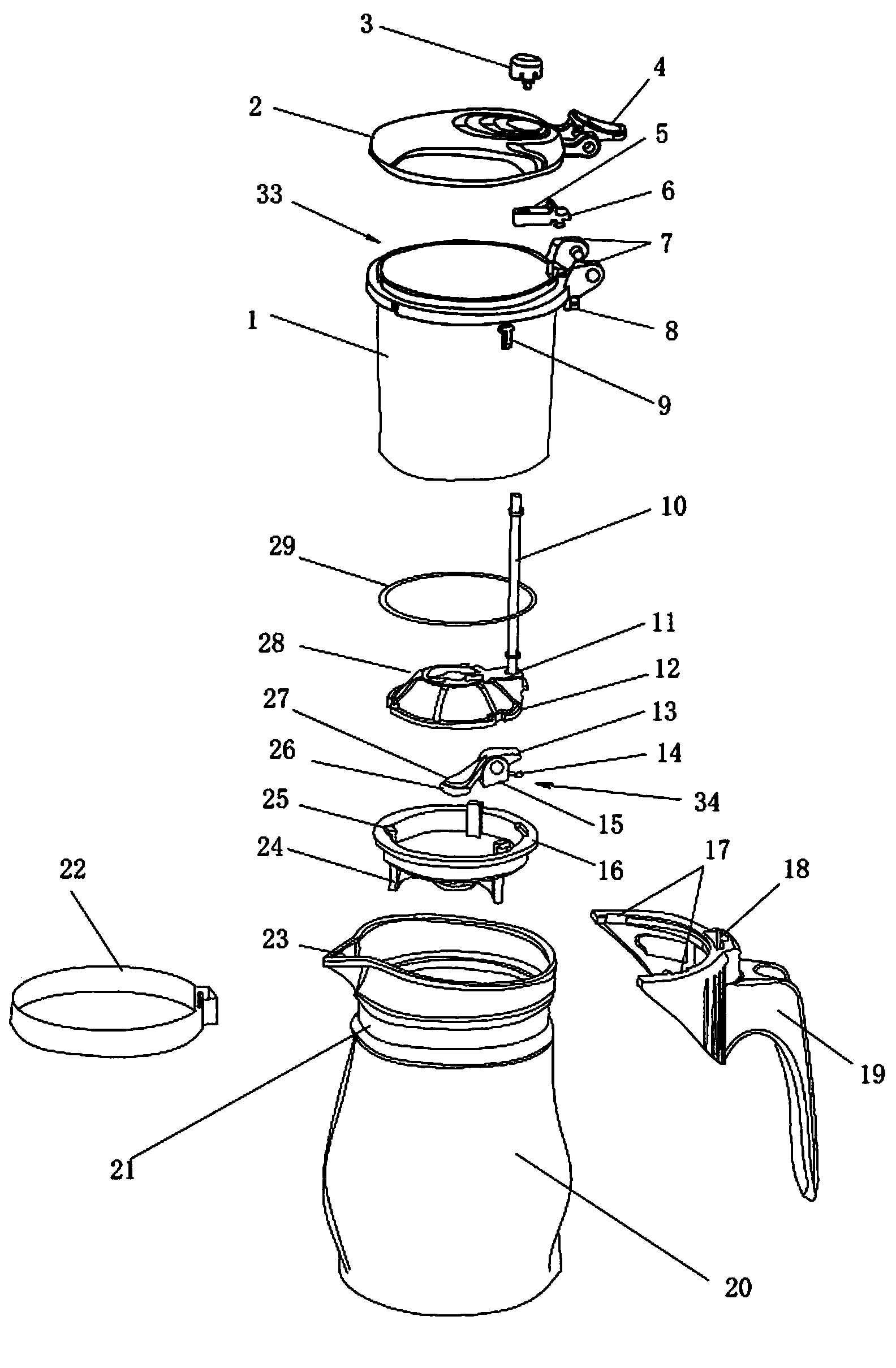 Novel teapot