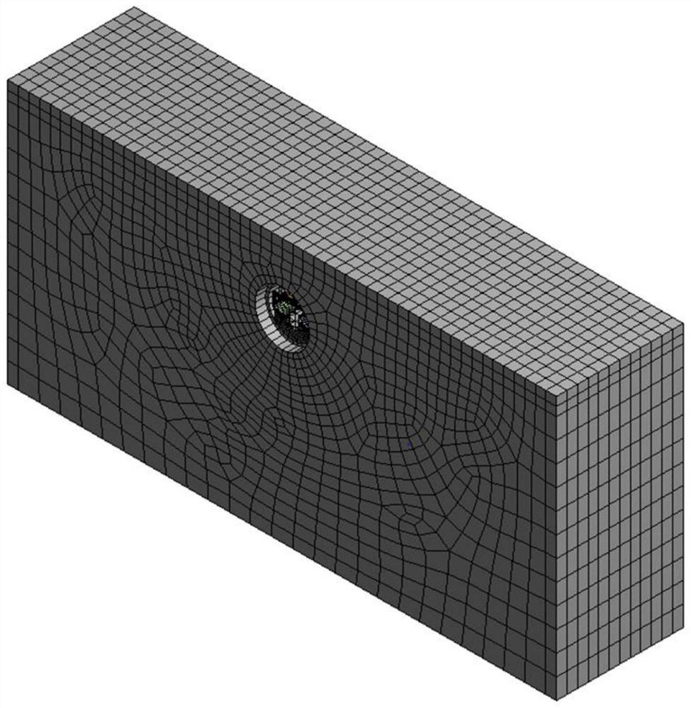 River-crossing water supply pipeline tunnel underwater vibration noise prediction method