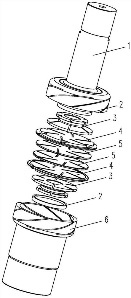 Vacuum arc-extinguishing chamber contact, vacuum arc-extinguishing chamber and vacuum circuit breaker