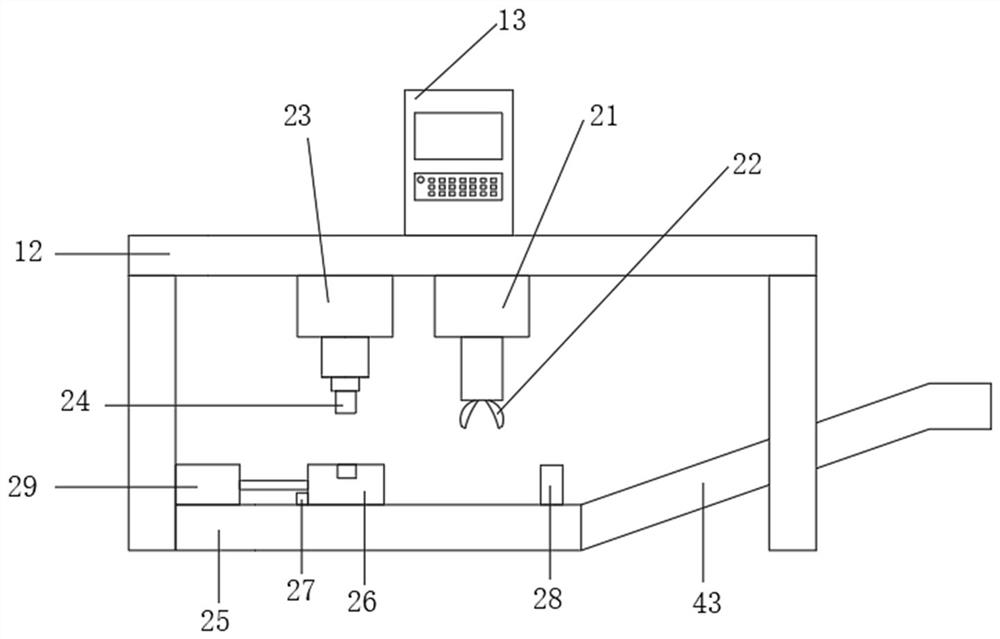 A stamping system of electronic fuel injection pump