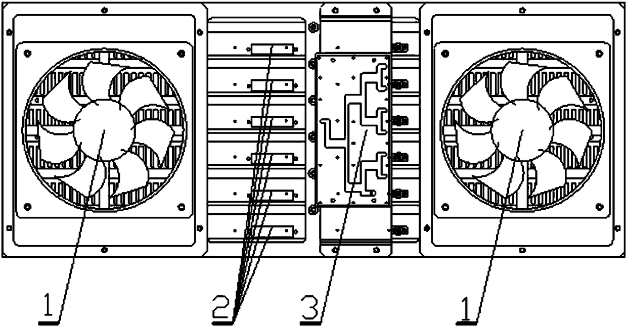 Ku band solid state power amplifier