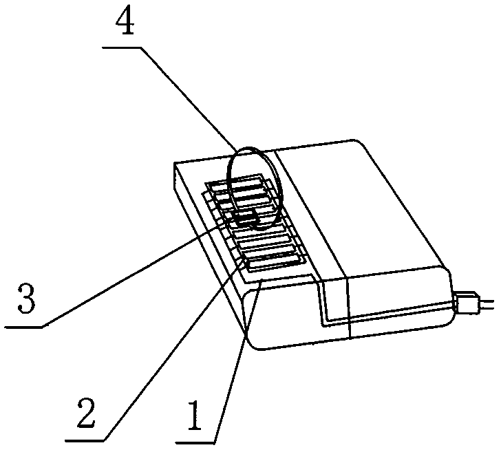 Rotating bracket used by a user for watching electronic screen in bed