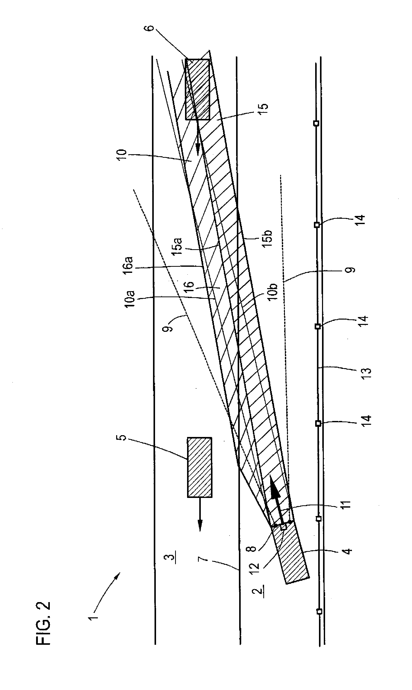 Method for warning the driver of a motor vehicle of an impending hazardous situation due to accidental drifting into an opposing traffic lane