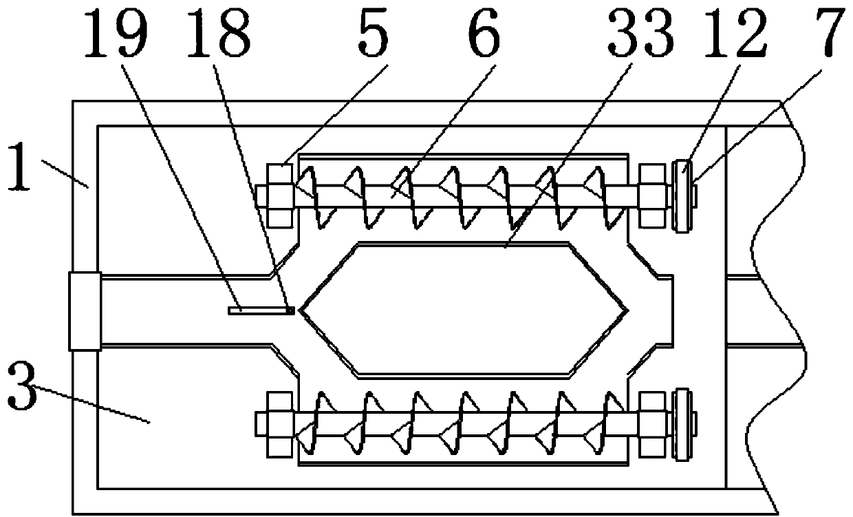 A quenching device for steel balls after hot rolling