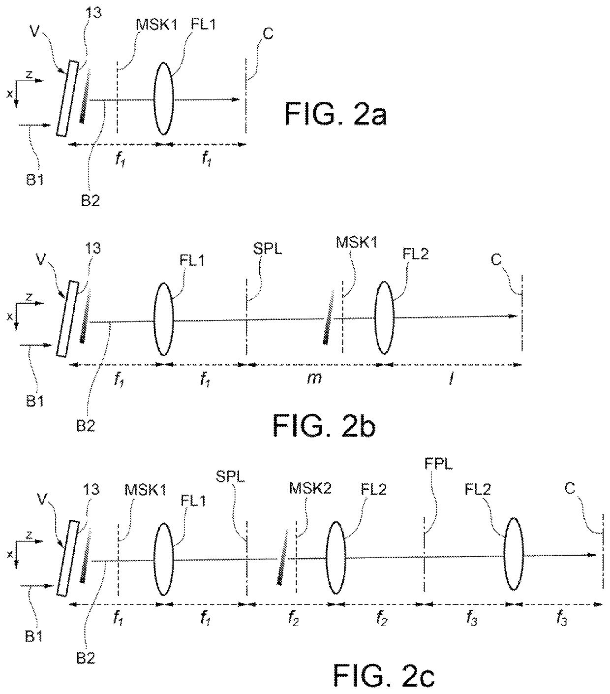 Arrangement for enhancing spectral contrast of a VIPA spectrometer