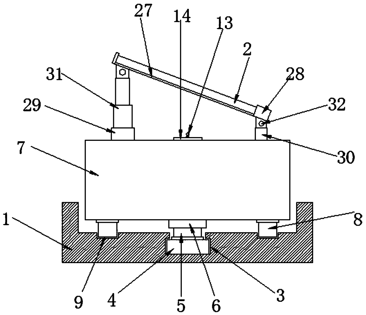 Protection mechanism for solar photovoltaic panel